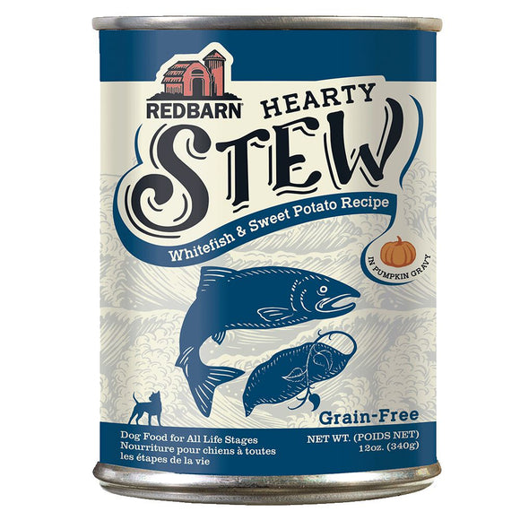 Redbarn Whitefish & Sweet Potato Hearty Stew Dog Food (12 oz)