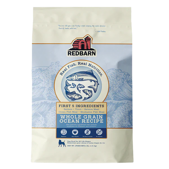 Redbarn Pet Products Whole Grain Ocean Recipe Dog Food