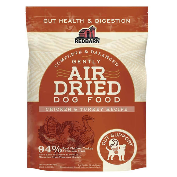 Redbarn Air Dried Gut Health and Digestion Chicken & Turkey Recipe