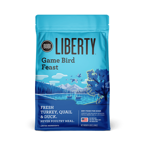 Bixbi Pet Liberty® Dry Food for Dogs – Game Bird Feast (12.5 Oz)