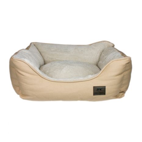 Tall Tails  Dream Chaser Khaki Bolster Bed (Large)