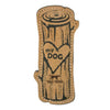 Tall Tails Natural Leather Love My Dog Log Toy (9 leather)