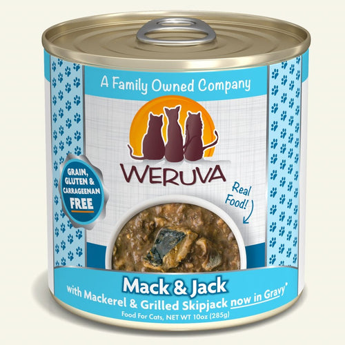 Weruva Mack And Jack With Mackerel and Grilled Skipjack Canned Cat Food (5.5-oz, Single Can)