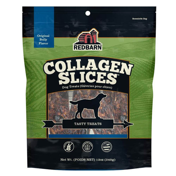 Redbarn Collagen Slices™ Original Bully Flavor Dog Treats