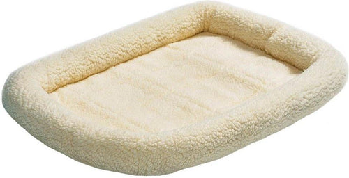 Midwest Quiet Time Natural Fleece Pet Bed