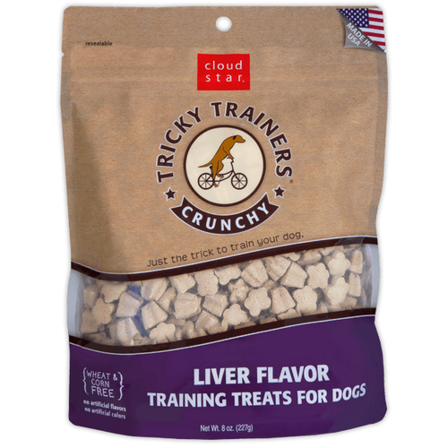 Cloud Star Crunchy Tricky Trainers Liver Dog Treats