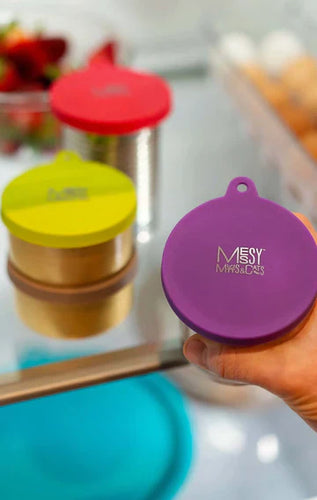 Messy Mutts Silicone Universal Cat Food and Dog Food Can Cover (2.5 to 3.3)