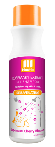 Nootie Rosemary Extract Rejuvenating Japanese Cherry Blossom Shampoo for Dogs