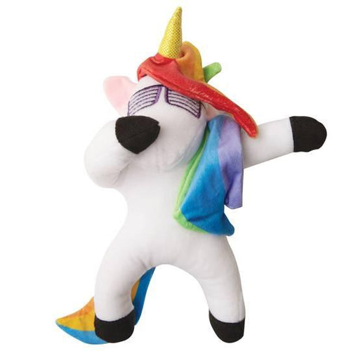 Snugarooz Dab the Unicorn Plush Dog Toy