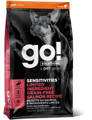 Petcurean GO! Solutions Sensitivities Limited Ingredient Salmon Recipe Dry Dog Food