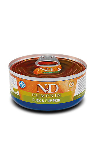 Farmina N&D Duck & Pumpkin Recipe Cat Food (Cans of 12)