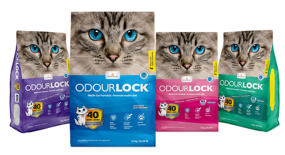 Intersand OdourLock Cat Litter 25lb (OdorLock Lavender)