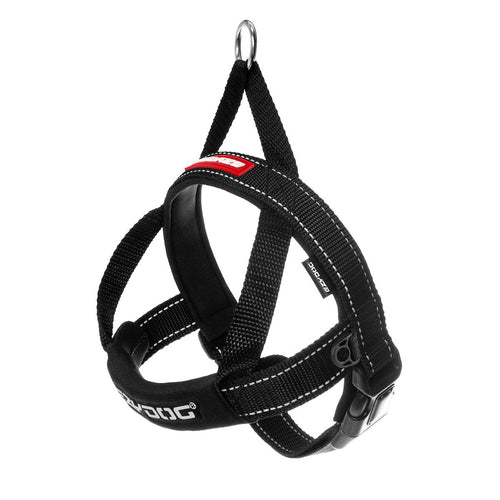 EzyDog Quick-Fit Harness Black* (Large)