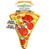 Doggijuana Tuffer Chewer Refillable Supreme Pizza Dog Toy (Large)