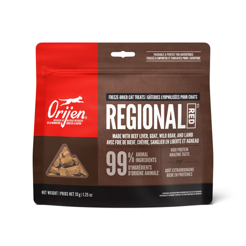 ORIJEN Regional Red Freeze Dried Cat Treats (1.25-oz)