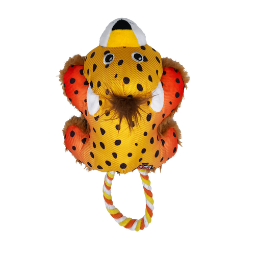 KONG Cozie Tuggz Cheetah’s Dog Toy