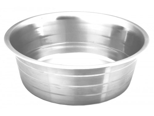 Indipets Silver Stripes Standard Feeding Dog Bowl (1-Quart)