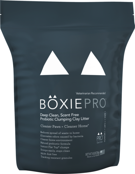 BoxiePro® Deep Clean Probiotic Cat Litter (16-lb)