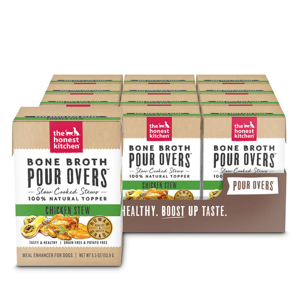 The Honest Kitchen Bone Broth Pour Overs - Chicken Stew (5.5-oz, Single)