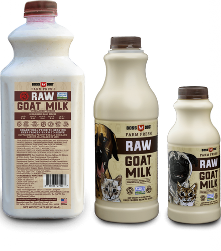 Boss Dog Raw Goat Milk (16-oz)