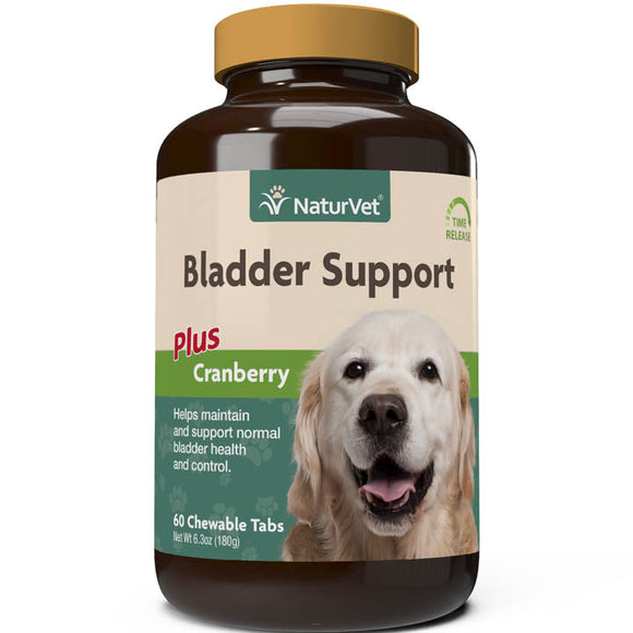 NaturVet Bladder Support Chewable Tablets (60 ct)