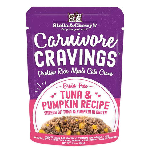 Stella & Chewy's Carnivore Cravings Tuna & Pumpkin Recipe Wet Cat Food (2.8-oz)