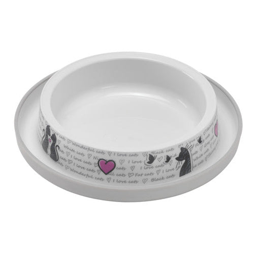 Moderna Trendy Dinner X-Small Cats in Love Bowl