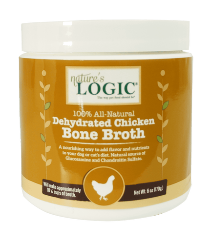 Nature's Logic Dehydrated Chicken Bone Broth (6-oz Tub)