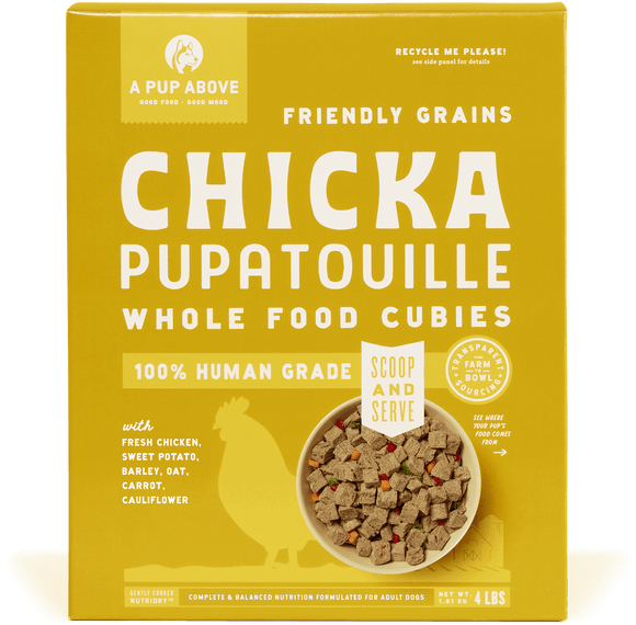 A Pup Above Chicka Pupatouille Whole Food Cubies (2 Lb)