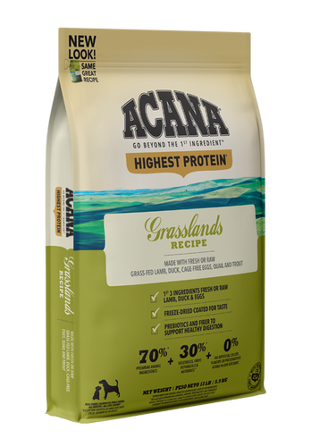 ACANA Highest Protein Grasslands Recipe Dry Dog Food (25-lb)