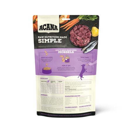 ACANA Freeze Dried Free-Run Duck Recipe Dog Food & Topper (8 Oz)