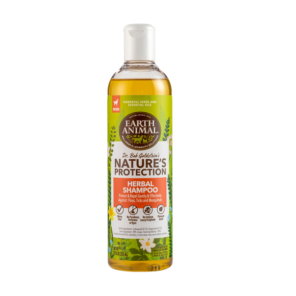 Earth Animal Nature's Protection™ Flea & Tick Herbal Shampoo (Single)