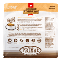 Primal Pet Foods Freeze Dried Raw Topper Cupboard Cuts Pork (3.5 oz)