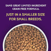 Zignature Small Bites Kangaroo Formula Dry Dog Food (4 lb)