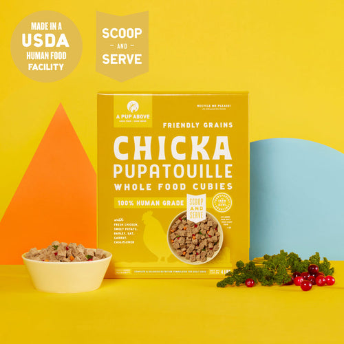 A Pup Above Chicka Pupatouille Whole Food Cubies (2 Lb)