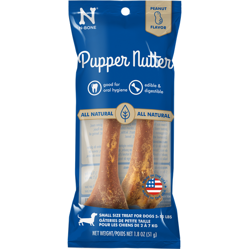 N-Bone® PupperNutter® Dental Bones (Small 2 Pk)