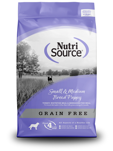 NutriSource® Grain Free Small & Medium Breed Puppy Food