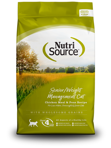 NutriSource® Senior / Weight Management Cat Recipe