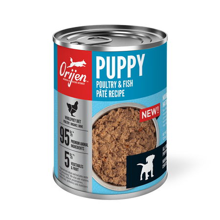 Orijen Puppy Poultry And Fish Pâté Recipe (12.8 Oz Single)