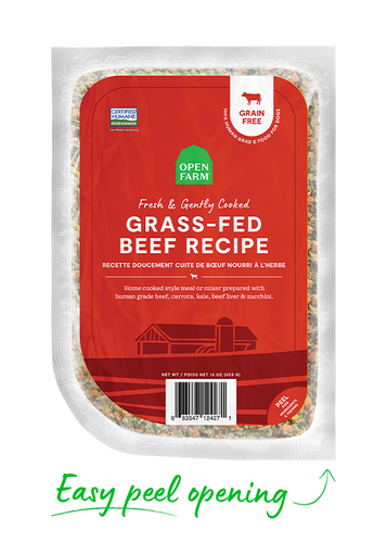 Open Farm Grass-Fed Beef Gently Cooked Recipe (96-oz (6 X 16 Oz))