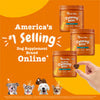 Zesty Paws® Calming Bites™ Soft Chews for Dogs with Suntheanine (Jar 90 ct - Peanut Butter)