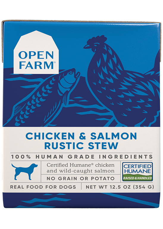 Open Farm Chicken & Salmon Rustic Stew Wet Dog Food (12.5 oz, single)