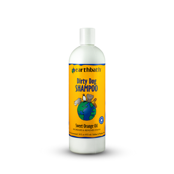 Earthbath Dirty Dog Sweet Orange Oil Shampoo (16 oz)