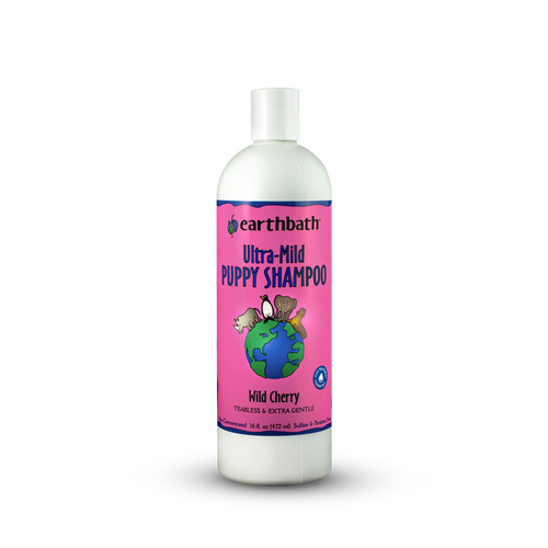 Earthbath Wild Cherry Ultra-Mild Puppy Shampoo (16 oz.)