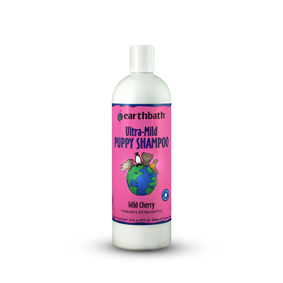 Earthbath Wild Cherry Ultra-Mild Puppy Shampoo (16 oz.)