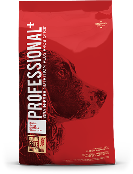 Professional Plus LAMB & LENTILS FORMULA FOR ADULT DOGS (28 lb)