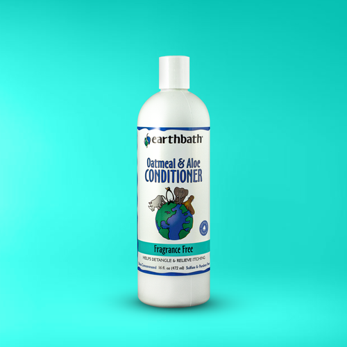 Earthbath Fragrance Free Oatmeal & Aloe Conditioner (16 OZ)