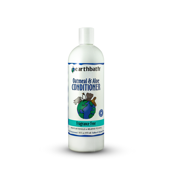 Earthbath Fragrance Free Oatmeal & Aloe Conditioner (16 OZ)