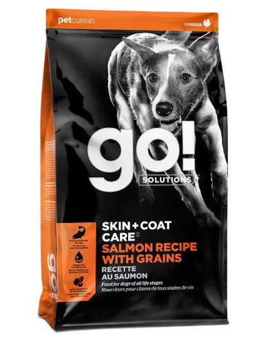 Petcurean GO! Skin + Coat Care Salmon Recipe with Grains (22 lb)