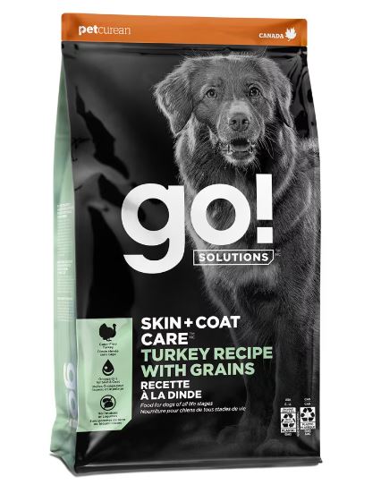 Petcurean GO! Skin + Coat Care Turkey Recipe with Grains (22 lb)